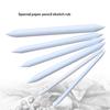 6x НОВАЯ прочная бумага для смешивания пня тортильона для эскизов, ручки для рисования, белый инструмент