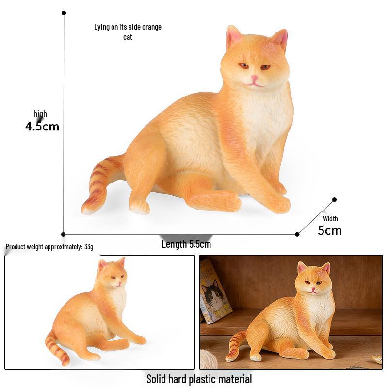 Cute Animal Models: Japanese Raccoon, Flying Squirrel, Monkey, Rabbit, Squirrel, Shiba Inu, Tiger, Lion, Lizard Toy Set