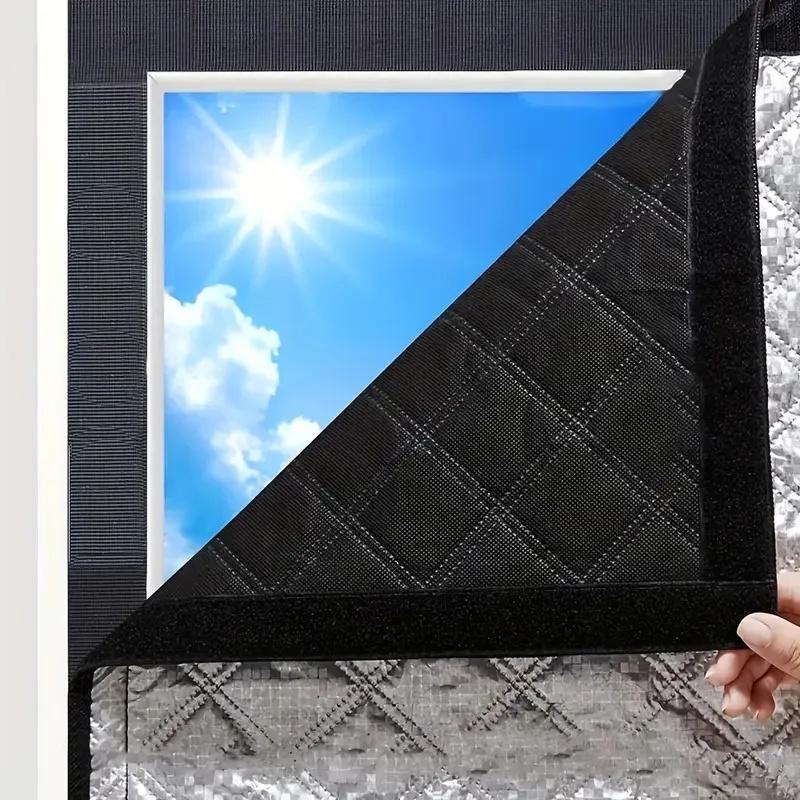 Теплые шторы, Тепло- и звукоизоляция, Оконные сетки, Защита от солнца, Двойные утолщенные теплые шторы