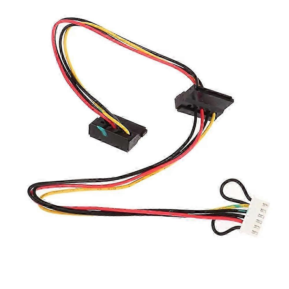 6Pin to 2-Port HDD SATA Power Socket Cable Conector for Acer Computer Mainboard Nitro N50-610 Disco Duro ATX PSU