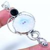 Natural Solar Quartz, Spinel Gemstone 925 Sterling Silver Pendant 3.19" F5v76