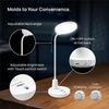 8W Rechargable LED Table Lamp (TL1)| 3 in 1 Color Changing (Cool Day/Neutral/Warm White) | 3 Step dimming | Portable Desk Lamp