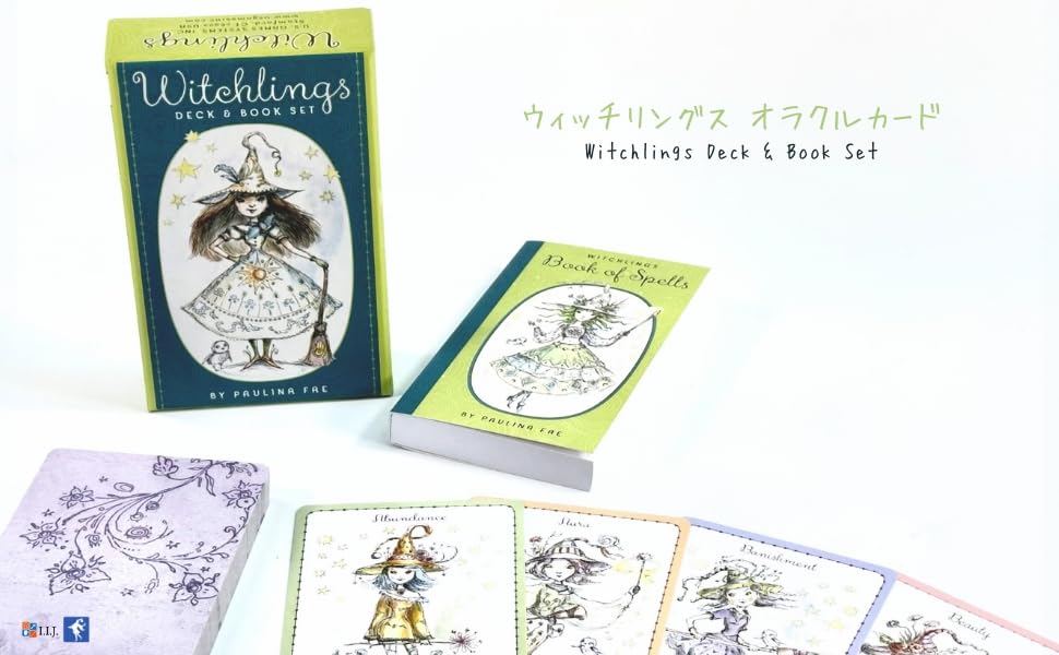 Oracle Witchlings Oracle Witchlings Колода Книга Гадание Аутентичные I.I.J Карты, Карты, & Набор, Английский, Аффирмации, Гадание,