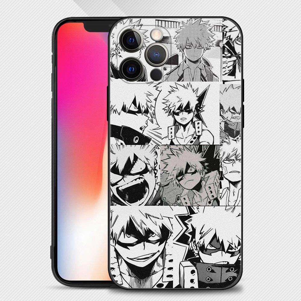 Чехол My Hero Academia Bakugou Katsuki Comics для Apple iPhone 14 11 13 12 Pro Max Mini X XR XS Max 6 6S 7 8 Plus 5 5S
