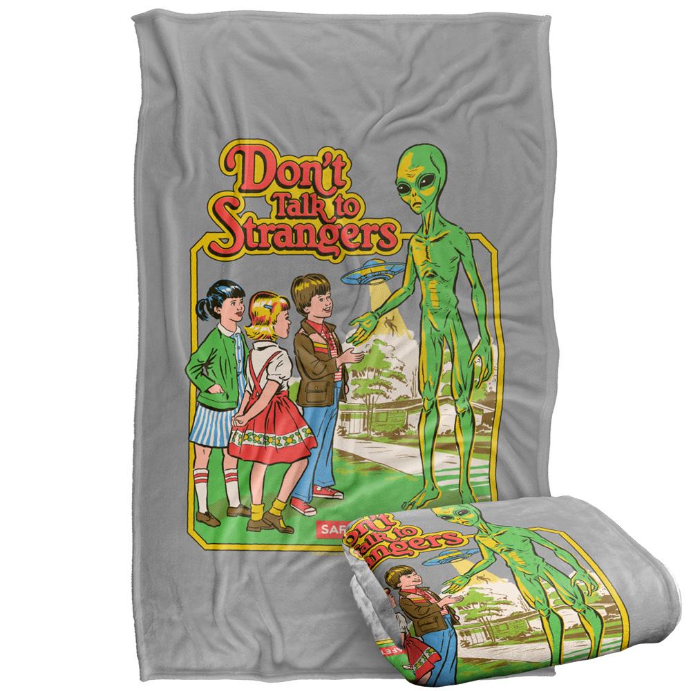 Steven Rhodes DonÂ´t Talk To Strangers Soft Touch Blanket