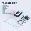 TOPUMP TB2 PRO Mini Portable Electric Pump for Bike Cordless Tire Inflator 120PSI Max 450mAh Battery with Sreen Fast Charging