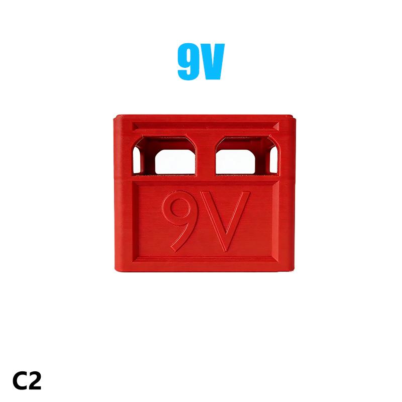 Коробка для хранения батареек Aaa/Aa/9V/Cr2032/Cr2025, штабелируемый органайзер для батареек, декоративный держатель для батареек, коробка для хранения для дома, офиса