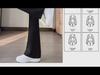 Женские узкие расклешенные брюки Ice Silk с высокой талией 2024 года — повседневные летние брюки