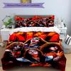 3pcs KISS2 Design Cover Set - HD Printed Bedding with 1 Cover and 2 Pillowcases - Perfect for Home and Dorm Decor