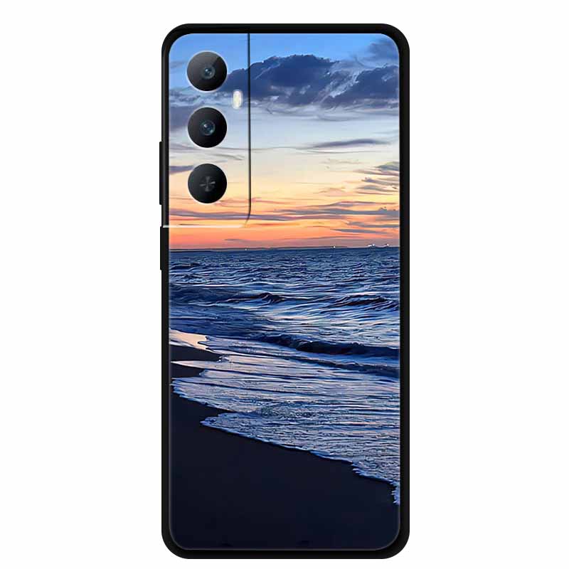 Чехол для Realme C65 4G Global C 65 с мраморным узором, задняя крышка, мягкий силиконовый протектор-щит TPU, Funda для RealmeC65 Capa