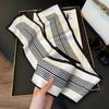 Spring and Autumn New Silk Scarf Korean Edition Fashion Matching Shirt Suit Professional Scarf Narrow Long Neck Neck Scarf