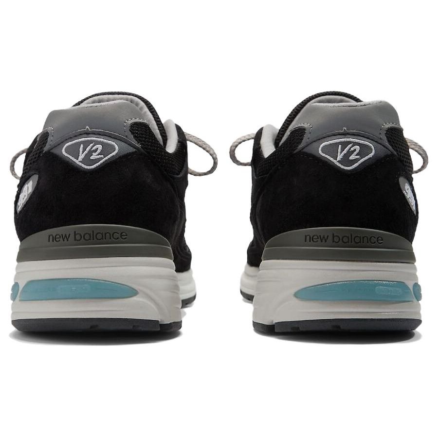 New Balance Nb 991 V2 Удобные Универсальные Низкие Повседневные Кроссовки для Бега Мужские кроссовки Черные 991BK2
