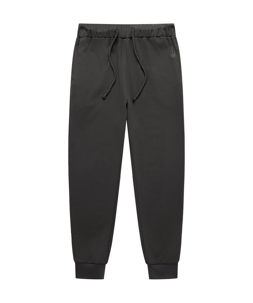SOLEW Logo Jogger Sweatpants_Charcoal