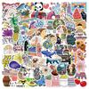 100 Cartoon Cute Graffiti Stickers Personalized Decorative Motorcycle Suitcase Waterproof Stickers