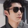 Men Retro High Quality TR90 Frame Sunglasses Protective Driving Glasses Vintage Male Brand Designer Aviator Eyewear