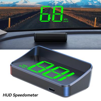 Автомобильный проекционный дисплей GPS Цифровой спидометр HUD Проектор на лобовое стекло КМЧ МИЛЬ/Ч Спидометр Автомобильная электроника Аксессуары