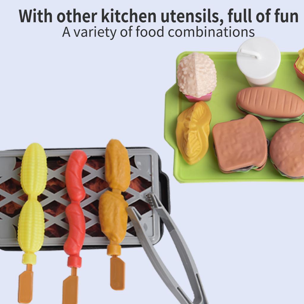 Guojia Children's Simulated Kitchenware Cooking Pressure Pot Cooking Kitchen Set Toys  Christmas Halloween Thanksgiving Birthday