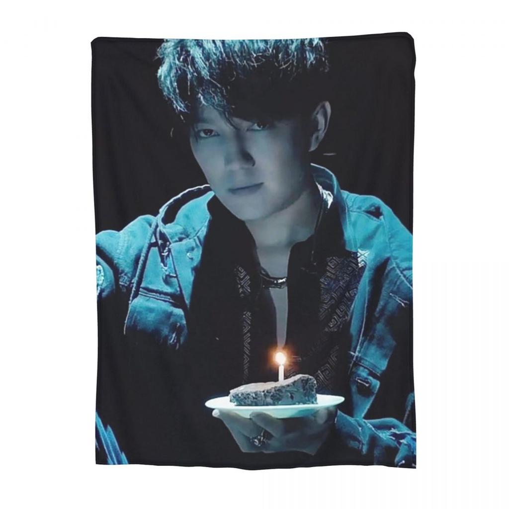 Новое поступление Пледы Singer Dimash Мягкий теплый фланелевый плед Покрывало для кровати Гостиной Пикника Путешествий Дома Дивана