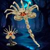 MOC Инопланетный Лицехват Кирпичи Модель Ксеноморф Существо Инопланетный Лицехват Строительные Блоки Игрушки Рождественские Подарки на День Рождения
