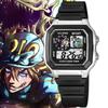 "JOJO's Bizarre Adventure Диего Электронные Часы Спортивные Цифровые Наручные Часы для Учеников Средней Школы с Будильником Мужские"