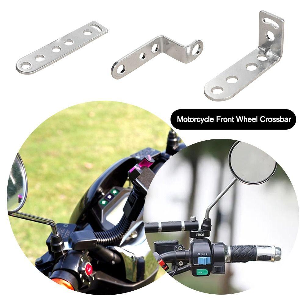 Серебряный электрический фара модифицированный кронштейн светодиодный прожектор фиксированный держатель аксессуары для мотоциклов