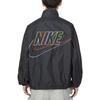 Nike Спортивная повседневная куртка с логотипом алфавита и воротником-стойкой, мужские куртки черного цвета DX0673-010