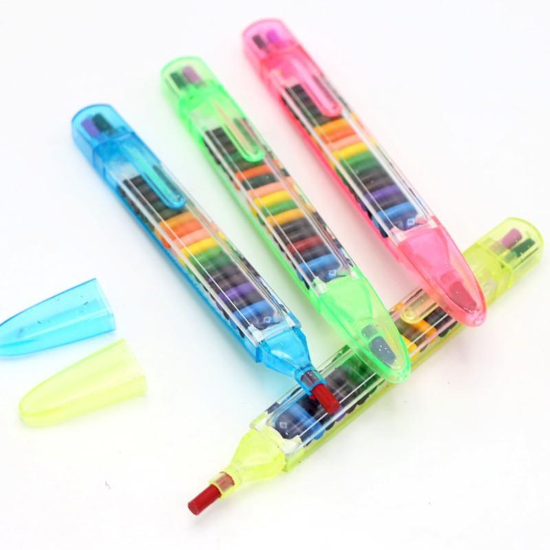 20colors Crayon Student Drawing Color Pencil Multicolor Art Kawaii Writing Pen for Kids Gift School Stationery Supplies