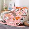 Guinea Pig Collection Flannel Blanket Throw Blanket Soft Warm Sofa Bed Camping Car home Decor Unique Christmas Gift C9301322