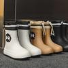 Женские средние японские новые резиновые сапоги