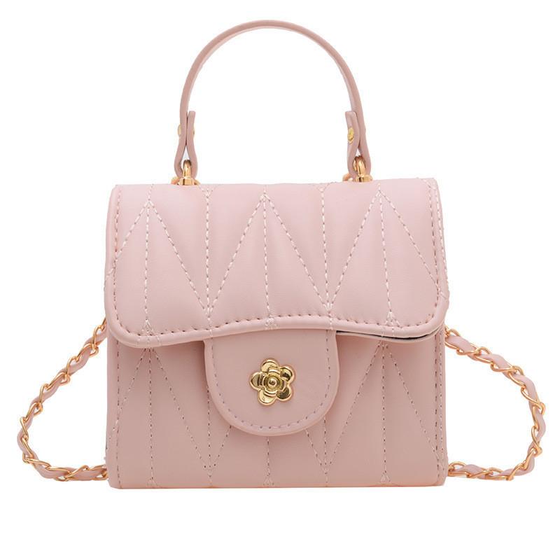 Stylish Toddler Girls Mini Shoulder Bag In Vibrant Colors With Chain Strap