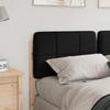 Upholstered Headboard with Headboard in Brown and Black 120 cm