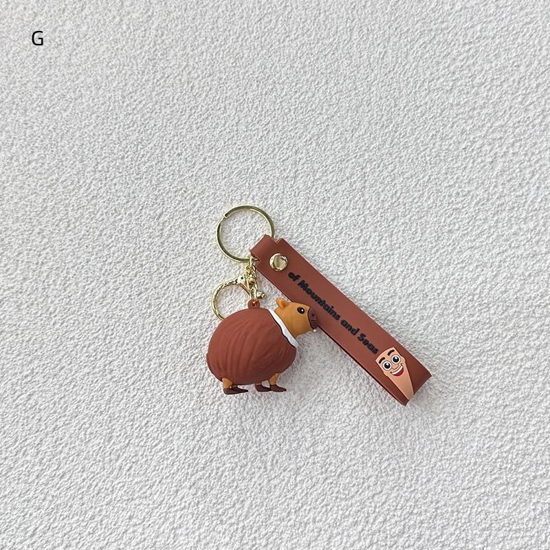 Italian Brainrot Animals Keychains For Accessories Funny Sigma Skibidi Rizz Cat Keyrings Fans Friends Gifts