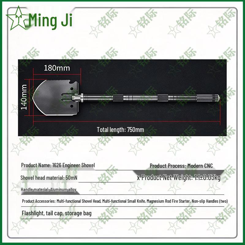 Mingji Multifunctional Outdoor Survival & Camping Tools