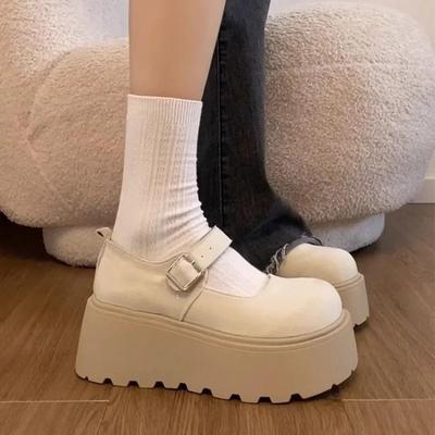 Модная легкая обувь на платформе для женщин 2025 Новые туфли на высоком каблуке с ремешком-пряжкой Женские туфли Супервысокие Бестселлер Однотонные сандалии для платья Женские каблуки