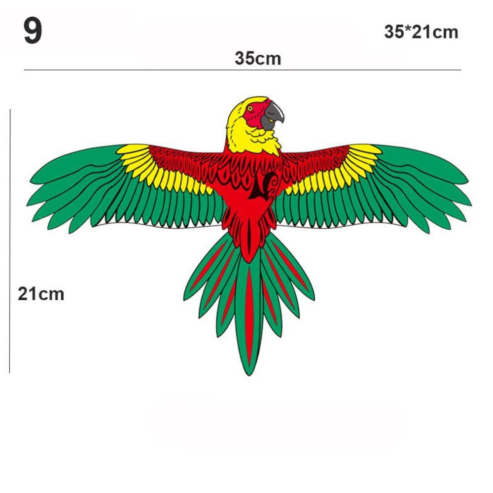 New DIY Toy Cartoon 35cm Large Eagle Kites Flying Bird Kites Plastic Eagle Kite