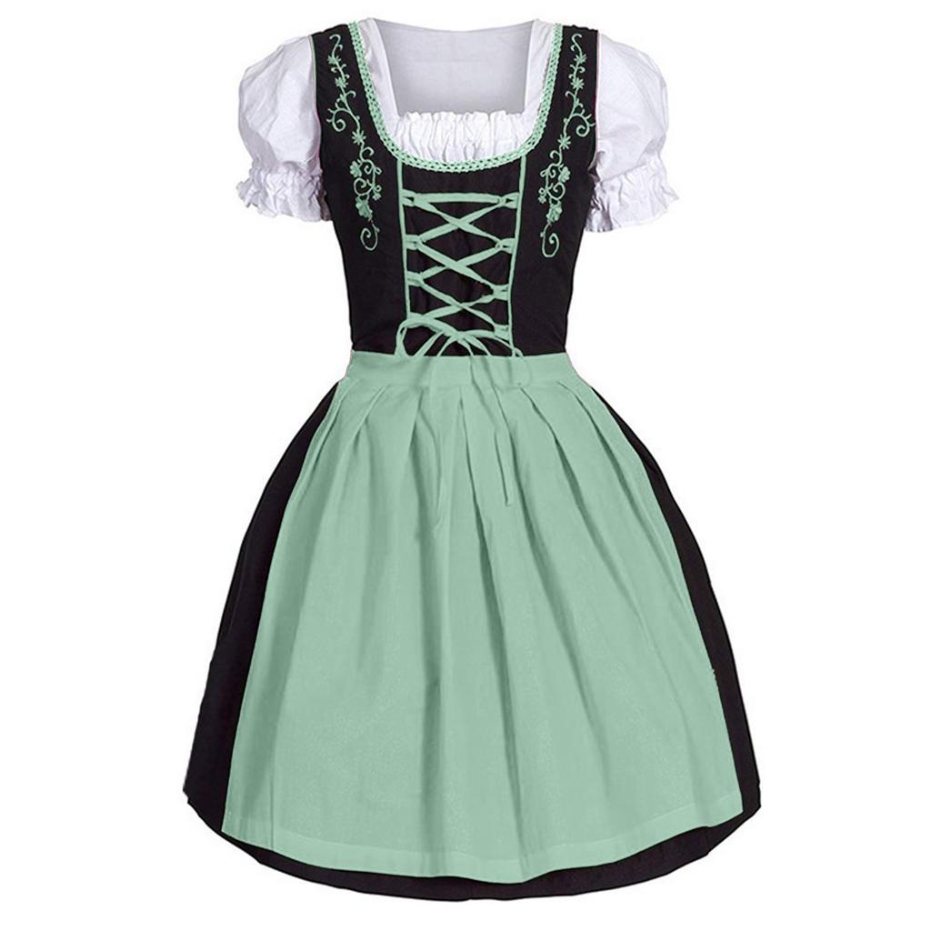 Beer Festival Costume, Women's Performance Costume, Square Neck Dress Square Neck Dress