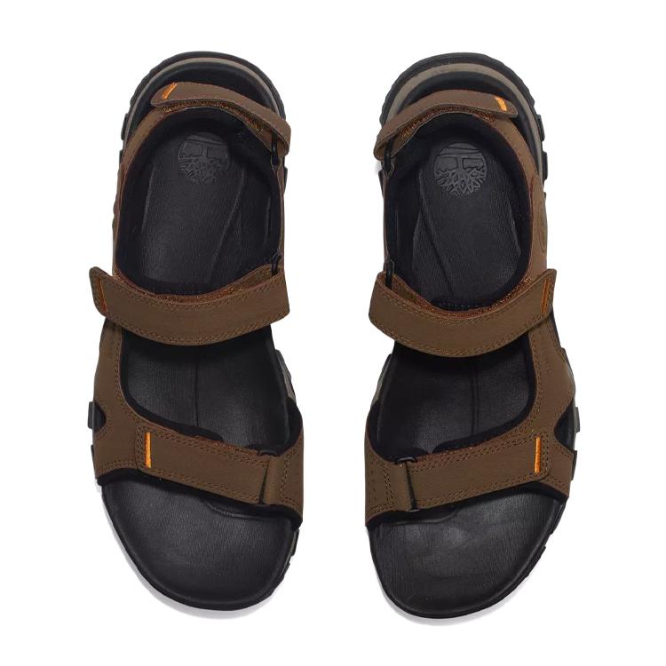 Timberland Сандалии для пляжа Lincoln Peak Универсальные Удобные Модные Мужские сандалии Коричневые TB-0A5T48-968