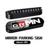 Fashion Car Temporary Parking Card Phone Number Card Plate Auto Accessories For S9 Yaris Corolla Rav4 GR Auris Cruiser JH9