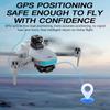 KF107 GPS Drone 4K Professional HD Dual Camera 5G WIFI With Screen 360°Obstacle Avoidance Brushless Foldable Quadcopter Dron Toy