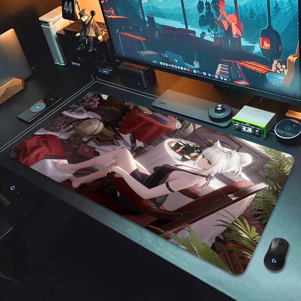 Аниме Arknights Горячая распродажа Коврик для мыши Аниме-девушка Нескользящий Игровой коврик для мыши Премиум-коврик для мыши Клавиатурные коврики Многим нравится