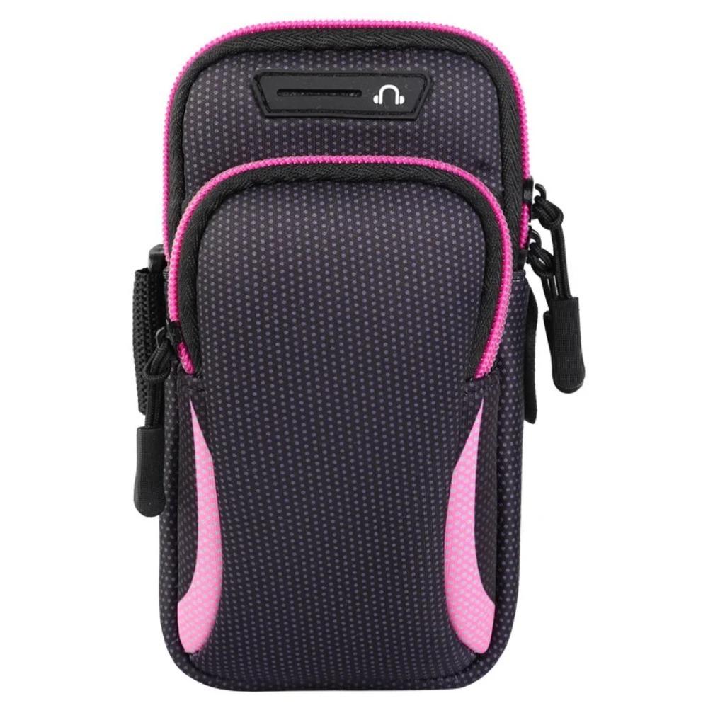 Headphone Port Phone Arm Bag Breathable Mesh Cell Phone Armband New Running Arm Bag Jogging