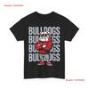Retro Bulldogs For T Shirt Vintage Soft Graphic Breathable Top For Everyday Wear Unisex