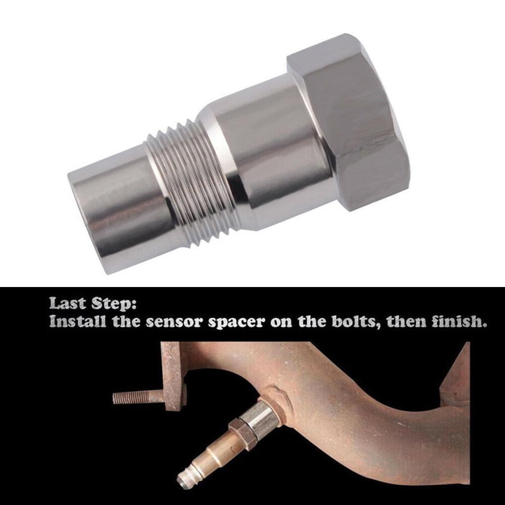 Car CEL Fix Check Engine Light Oxygen O2 Sensor Spacer Adapter