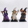 3Pcs 2D Flat Halloween Wooden Dog Signs Stable Base Dog Halloween Figurine  Halloween Party