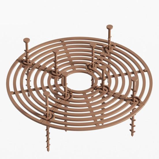 1 Set Plant Pot Grid Reusable Rust-proof ABS Flower Pot Grid Cat Digging Stopper Baby-proofing Supplies for Home