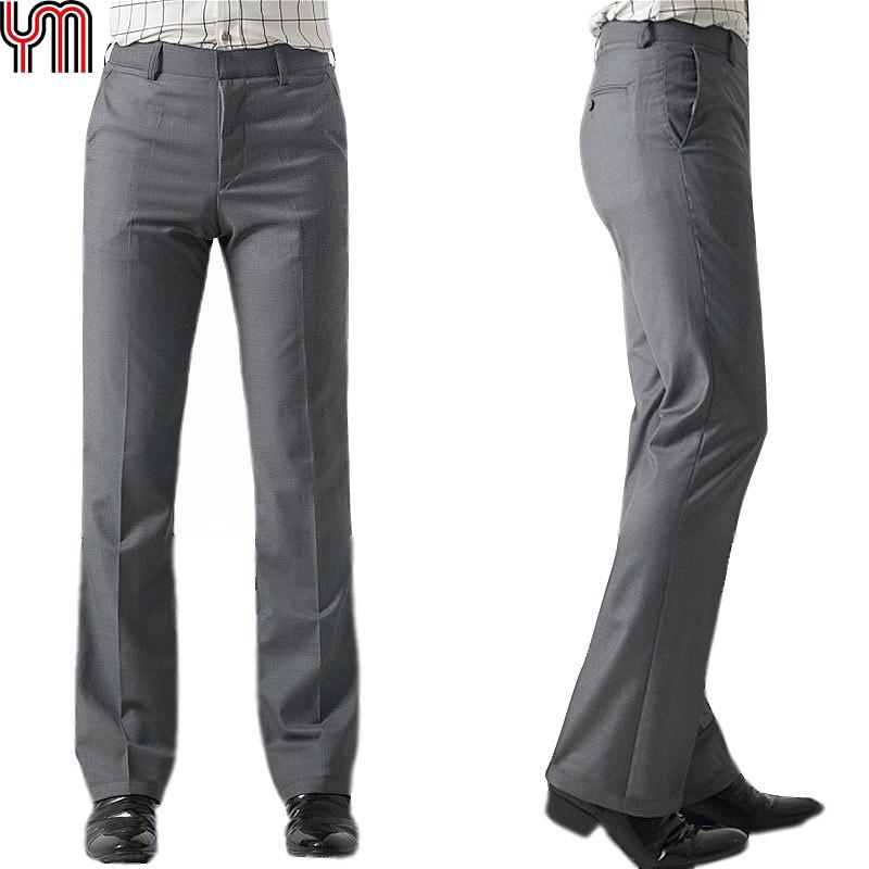 Мужские брюки-клеш, винтажные расклешенные брюки, формальные брюки, широкие брюки, тонкие брюки