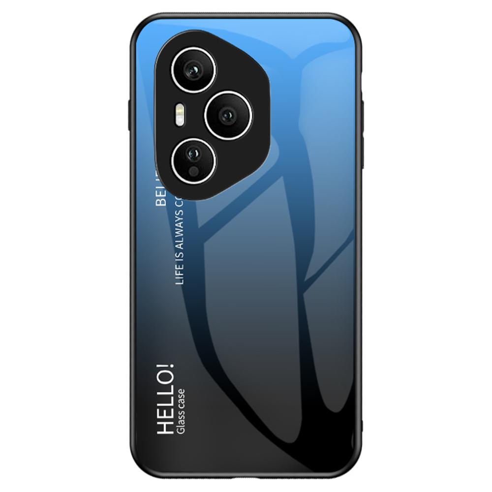 Для Honor 400 Pro 5G (Глобальный) Противоударный чехол из закаленного стекла+ПК+ТПУ