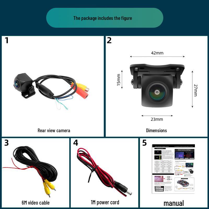 1080P HD Night Vision Car Rear View Camera