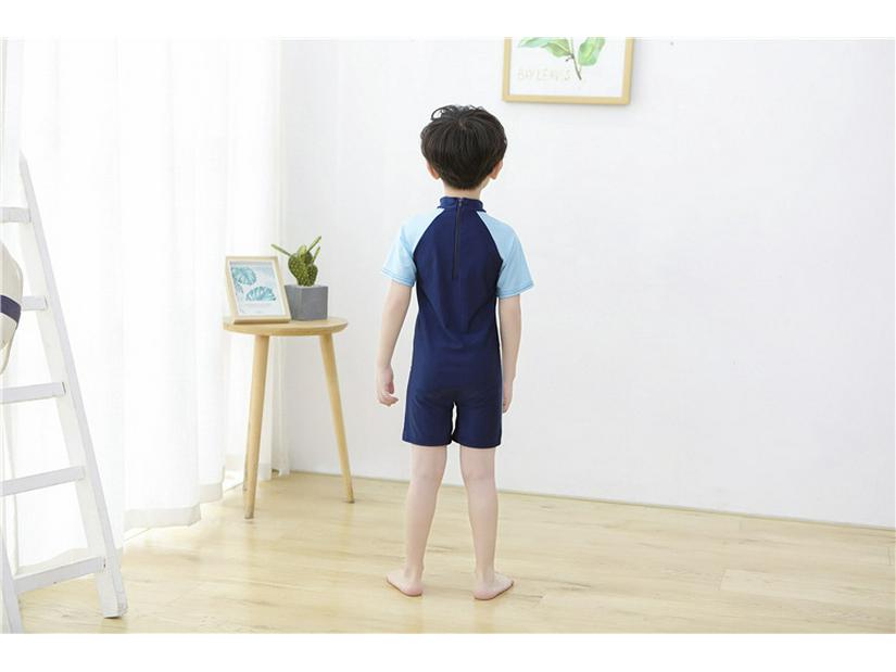 Европейский и американский мультяшный детский быстросохнущий цельный купальник, милый дизайн для мальчиков и девочек, размеры от маленького до среднего