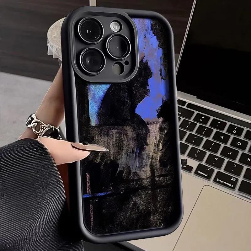 Темный забавный чехол для телефона с изображением монстра, кота, лисы для Xiaomi Mi 14T 14 13 12T 12 13T 11 Lite 5G Poco X6 M6 F5 X5 X3 Pro Ударопрочный чехол